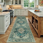 RELEANY Area Rugs 2'x7' Runner Rug Non Slip Washable by RELEANY