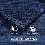 Exclusivo Mezcla Fleece Bed Blanket Twin Size, Super Soft and Warm Blankets - Image 8