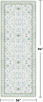 Hazo Haus Turkish 3x8 Wide Hallway Runner - Image 2