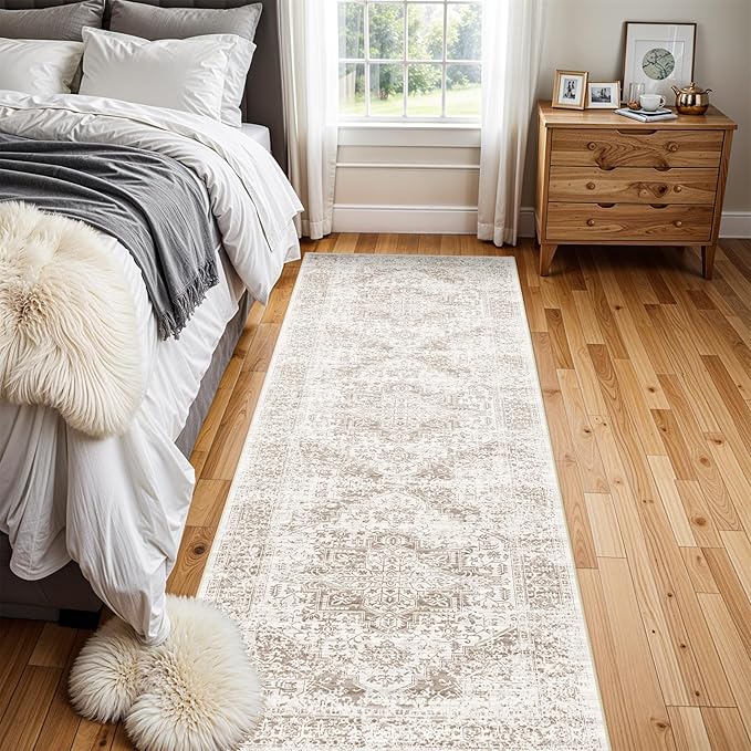 Washable 2'6''x8' Runner Rug - Image 5
