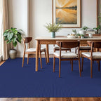 KOZYFLY Washable Area Rug 6x9 ft Rubber Backed Non Slip Rugs - Image 2