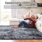 8x10 Fluffy Area Rugs for Living Room, Shag Area Rug for Bedroom, Soft Fuzzy - Image 5