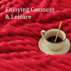 BEDELITE Fleece Throw Blanket for Couch, 300GSM Soft & Warm Fluffy Queen Blanket - Image 5