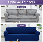 Joccun Stretch Loveseat Couch Cover, 1-Piece Sofa Cover - Image 6