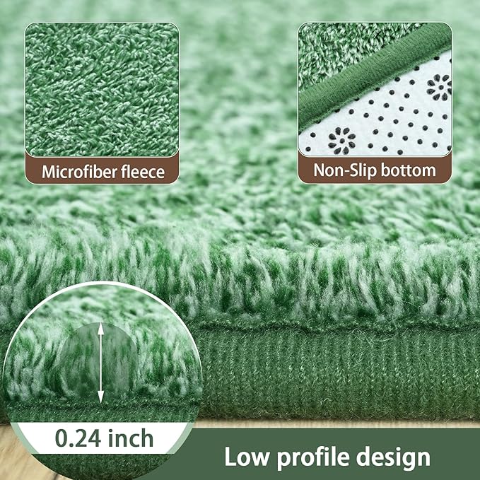 AROGAN Washable 4×6 Bedroom Rug, Modern Area Rugs - Image 6