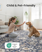 AMADA HOMEFURNISHING 2x6 Washable Runner Rug, Low-Profile Kitchen Rugs - Image 4
