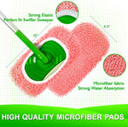 Reusable Microfiber Mop Pads Compatible with Swiffer Sweeper Mop