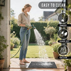 Yimobra Welcome Mat Outdoor Indoor, 36x24 All-Season Waterproof, All-Weather - Image 7