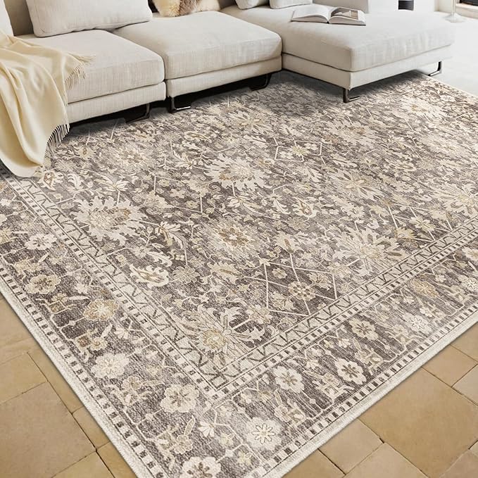 9X12 Area Rugs Machine Washable Rugs - Image 2