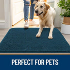 OLANLY Dog Door Mat for Muddy Paws 70x32, Absorbs Moisture and Dirt, Absorbent - Image 6