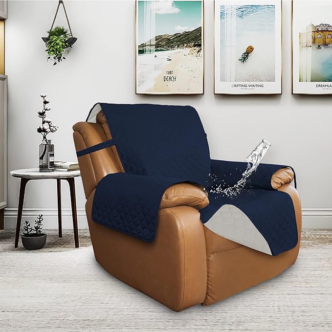 ISSUNTEX Double Protection 100% Waterproof Recliner Covers - Image 2
