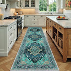 Area Rugs 2'x7' Runner Rug Non Slip Washable by RELEANY