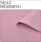 NICETOWN RV Blackout Curtains for Camper Windows, Rouge Pink, Kitchen Curtains - Image 6