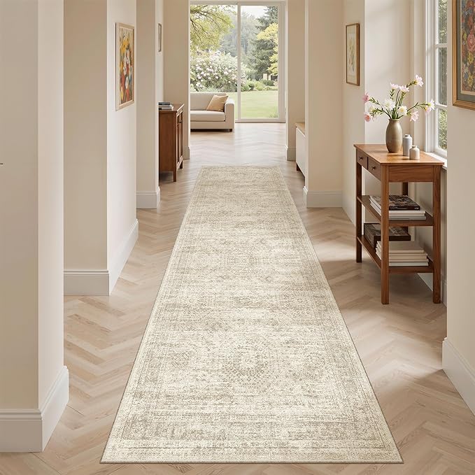 Runner Rug 2x7 Washable Non-Slip Hallway Runner Rugs by Soalmost