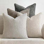 MIULEE Pack of 4 Couch Throw Pillow Covers 20x20 Inch Neutral Soft Decorative by MIULEE