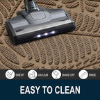 Colorxy Waterproof Doormat, Sturdy Natural Rubber Front Indoor Mat, Non Slip - Image 5