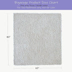 Bigacogo Chunky Knit Throw Blanket - Image 2
