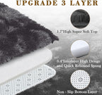 Area Rugs 9x12 Living Room, Large Area Rug Shag Shaggy Carpet Soft Plush Furry - Image 4
