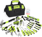 FASTPRO 220-Piece Home Tool Set, Household Repairing Tool Kit, Green