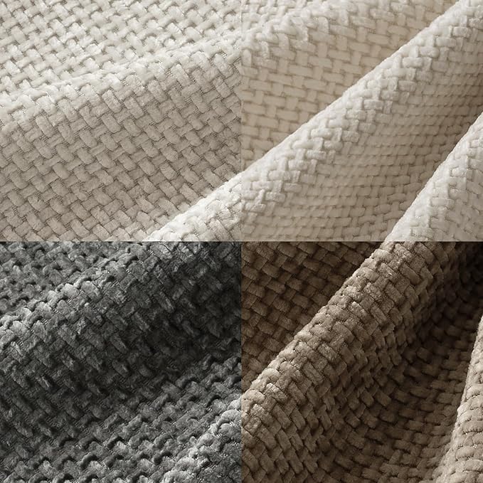 MIULEE Pack of 4 Couch Throw Pillow Covers 12x20 Inch Neutral Soft Decorative - Image 2