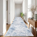 IOHOUZE Abstract Runner Rug 3x16 Ft Washable Runners - Image 8