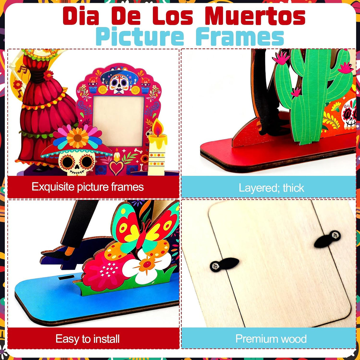 Dia De Los Muertos Decorations Picture Frames Day of the Dead Altar Ofrenda