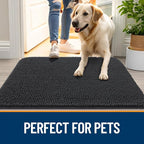 OLANLY Dog Door Mat for Muddy Paws 40x32, Absorbs Moisture and Dirt, Absorbent - Image 6