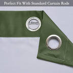 SimpleHome Ombre Room Darkening Curtains - Image 4