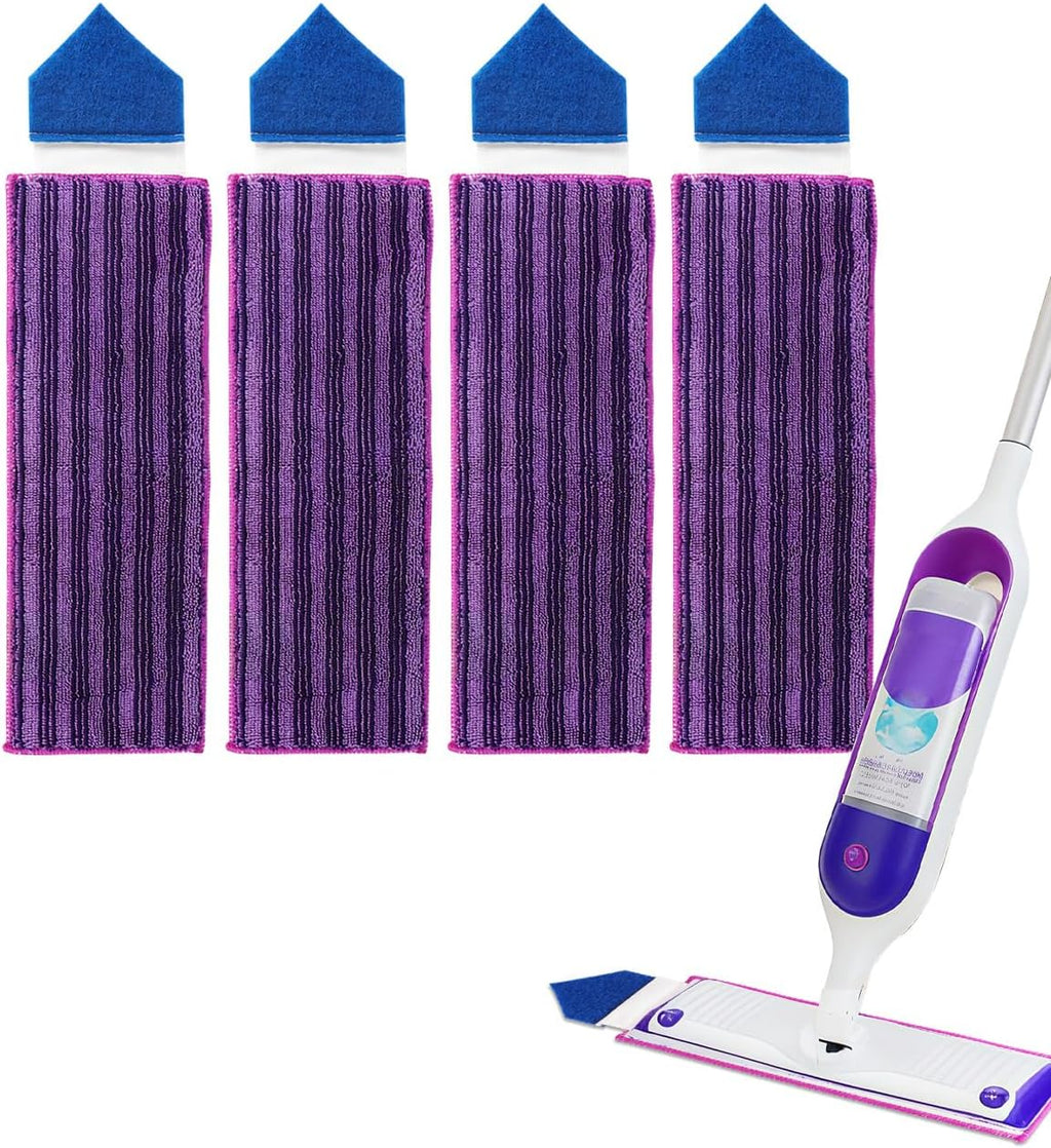 KEEPOW Reusable Power Mop Refills Pads Compatible with Swiffer PowerMop