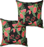 Classic Accessories Frida Kahlo Accent Pillows, 2-Pack, 18 Inch, Viva La Vida