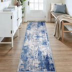 Washable Area Rugs 3x12 Non-Slip Modern Abstract Soft - Image 8