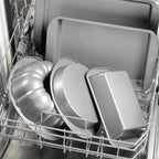 Farberware Nonstick Bakeware 9-Inch x 13-Inch Rectangular Cake Pan, Gray