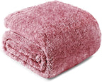 Exclusivo Mezcla Plush Fuzzy Fleece Throw Blanket Extra Large, Super Soft - Image 7