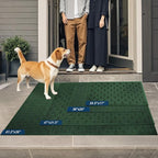 Mibao Front Door Mat Indoor Outdoor Entrance, Dirt Trapping Waterproof - Image 2