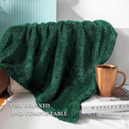 Exclusivo Mezcla Plush Fuzzy Fleece Bed Blanket Twin Size, Super Soft, Fluffy - Image 5