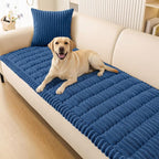 Smiry Couch Cover for Dogs Washable, Non Slip Fuzzy Pet Couch Covers for 3 by Smiry
