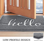 BeneathYourFeet Door Mat, Welcome Mat Low Profile Front Doormat Non Slip Rugs - Image 3
