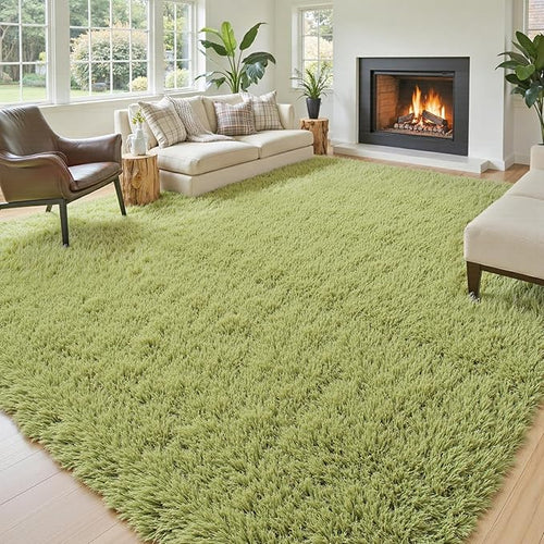 8x10 Area Rugs for Bedroom Living Room, Large Area Rug Shag Carpet Soft Plush - Image 2