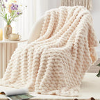 EXQ Home Fleece Throw Blanket for Couch and Bed, 3D Imitation Large Turtle by EXQHomeTexitleCoLtd