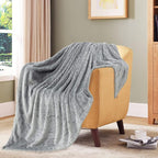TOONOW Fleece Bed Blanket King Size 90x108 inches, Super Soft Fluffy Fuzzy - Image 4