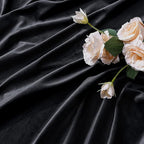 MIULEE Black Velvet Curtains 90 inches 2 Panels - Image 4