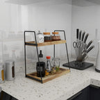 Dorhors Bathroom Counter Organizer,Vanity Countertop Storage Shelf