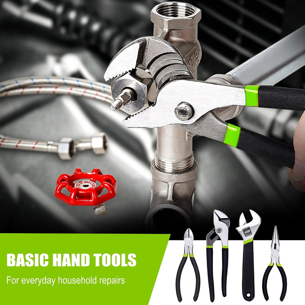 FASTPRO 236-Piece Home Repairing Tool Set with Tool Bag, Green