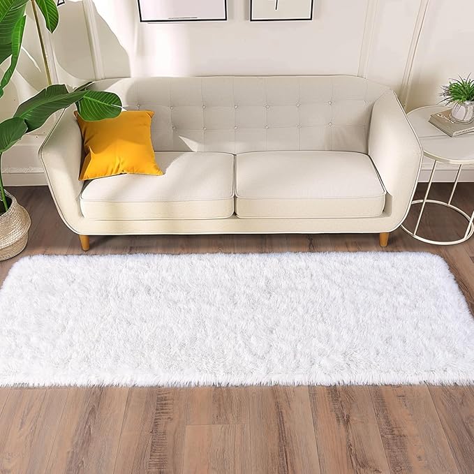 Soft Runner Rugs for Bedroom Hallways New Upgraded Non-Slip Bottom, 2 Packs 2x6 - Image 3
