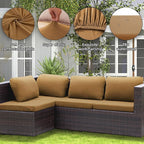 Outdoor Cushion Covers Set, Replacement - Image 4