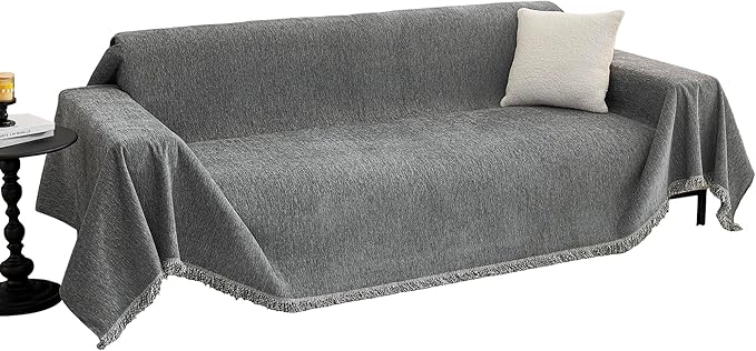 MYSKY HOME Oversized Couch Cover Sofa Covers Couch Covers by MYSKYHOME
