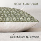 Foindtower Set of 2 Decorative Long Body Lumbar Throw Pillow Covers Neutral - Image 2