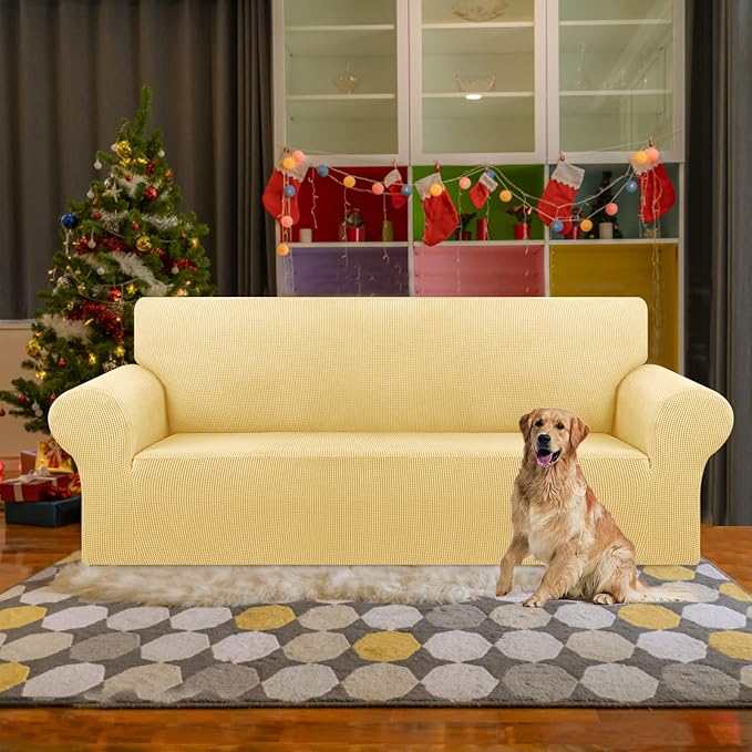 KEKUOU Stretch Sofa Cover Slipcover ，Couch Covers - Image 2