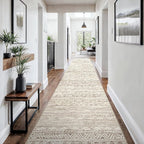 3x18 Washable Kitchen Runner Rug: Modern Moroccan Runners - Image 9