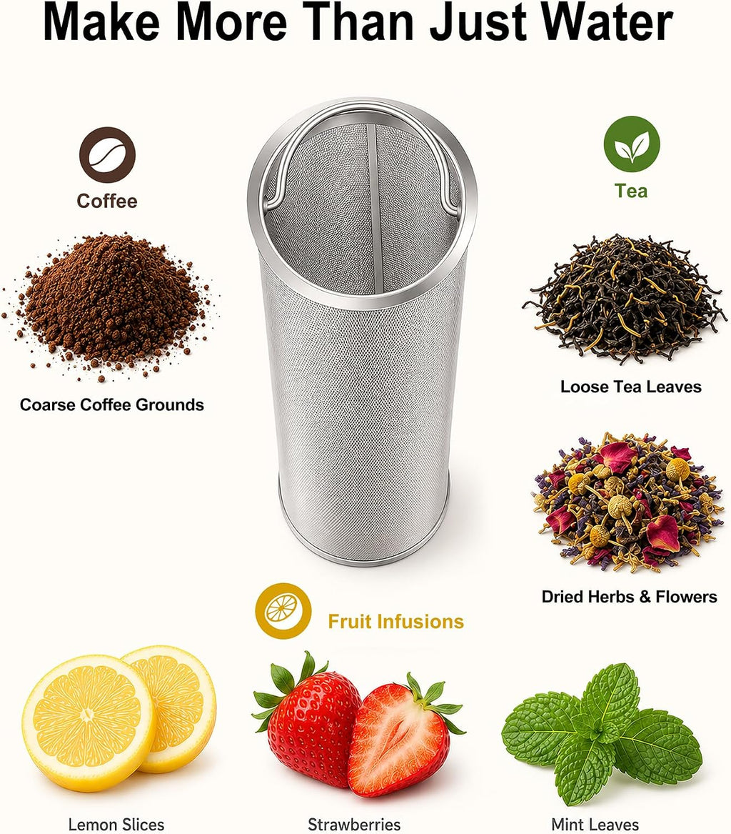 Cold Brew Maker & Infuser Lid Kit for Stanley Quencher H2.0 40oz